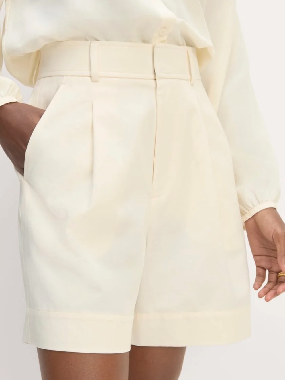 Everlane The Draper Shorts in Buttersmooth Size 6